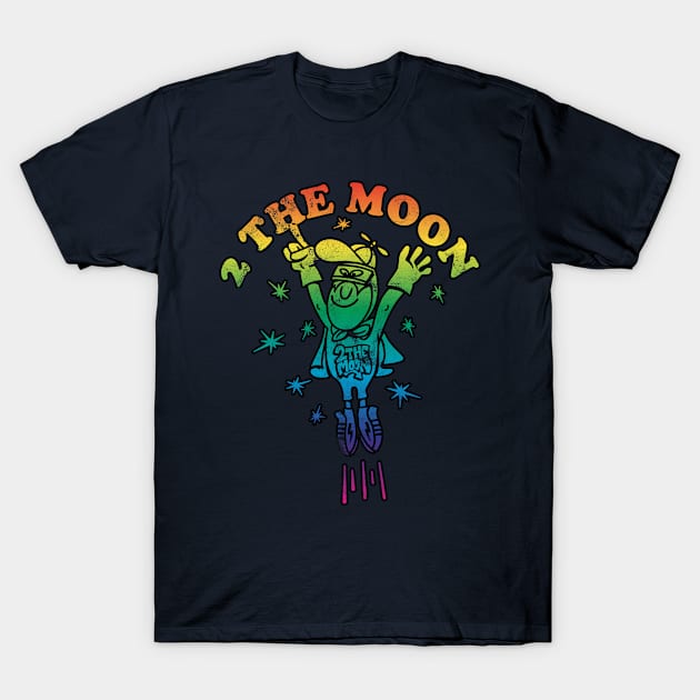 To the Moon T-Shirt by Rayrock76